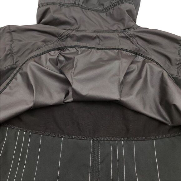 Lululemon Hooded Jacket Womens 4 Black Athletic Full Zip Long Sleeve Athletic - Picture 9 of 13